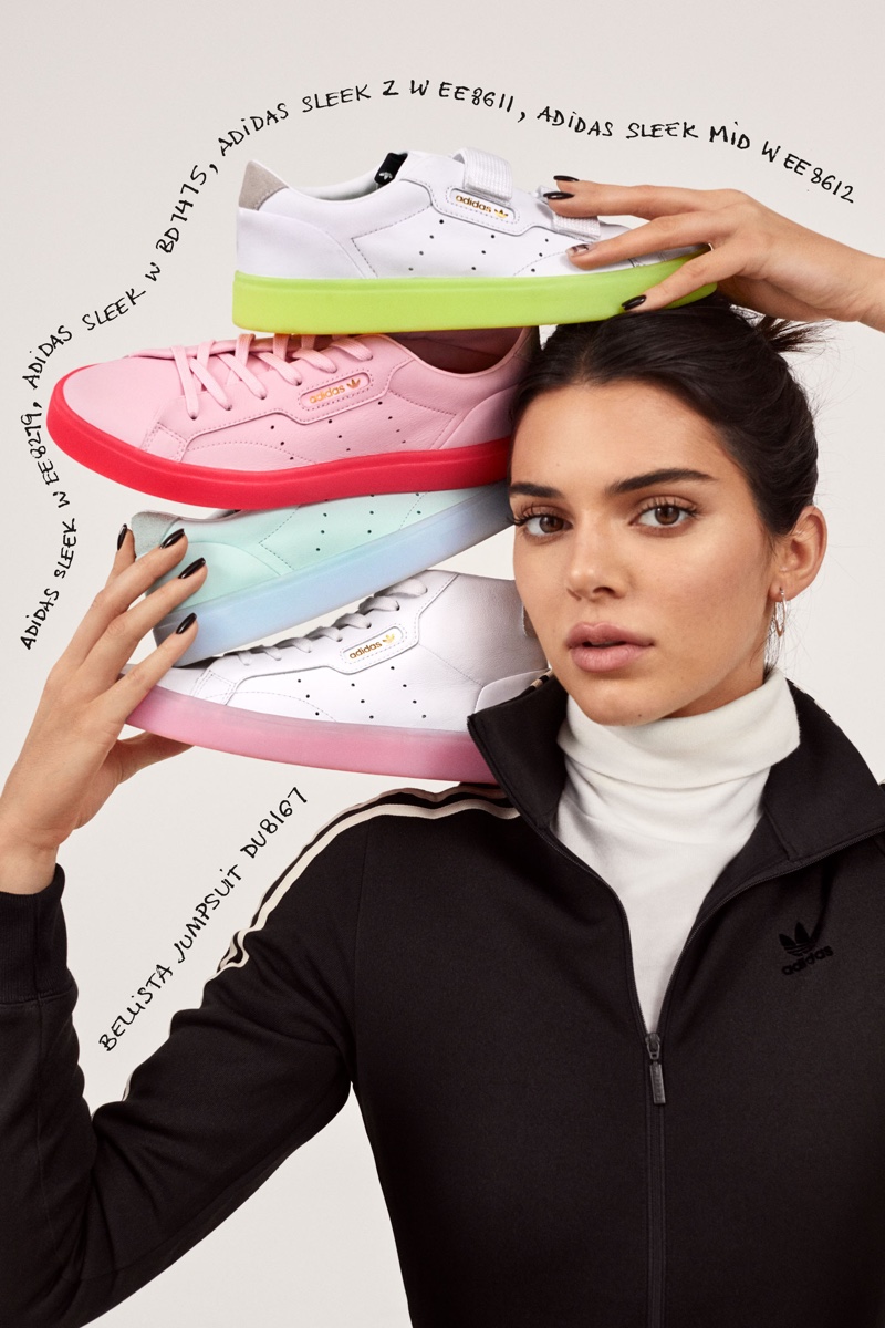 Leonn Ward Flashes Kendall Jenner In adidas Originals 2019 Leonn Ward Flashes Kendall Jenner In adidas Originals 2019